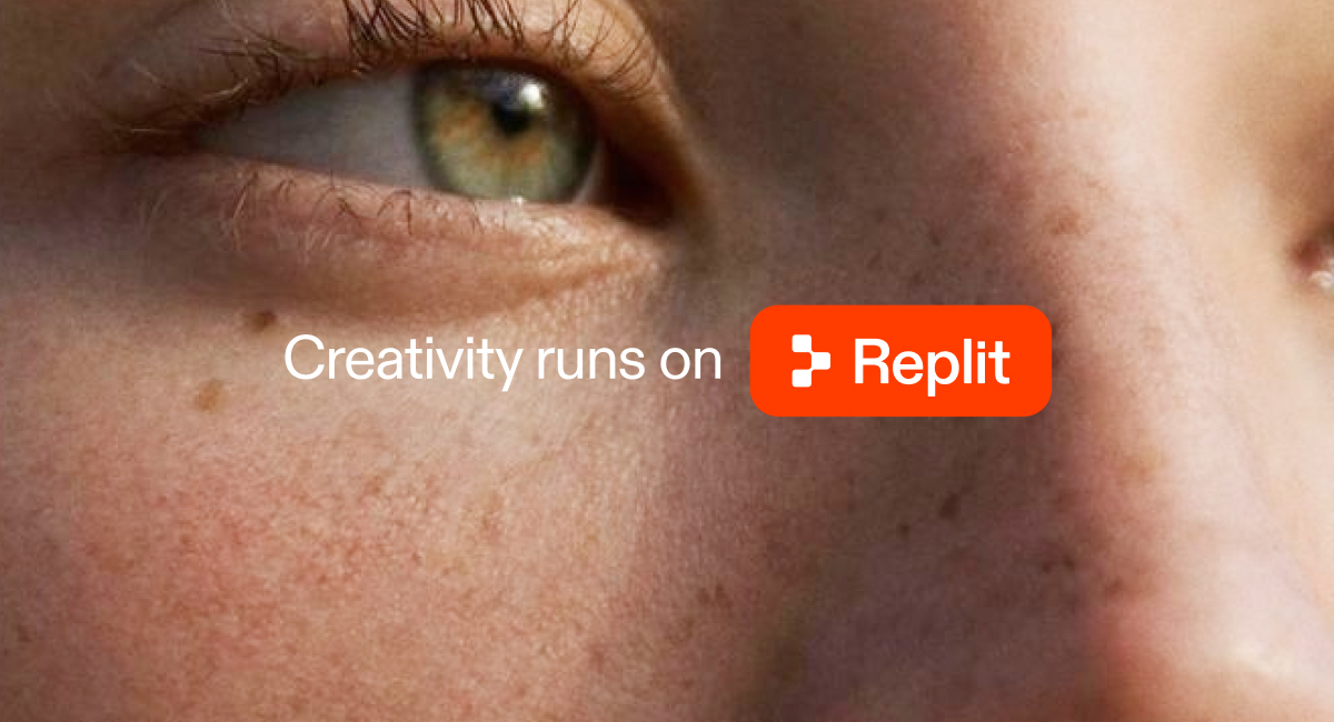 Replit Agent building an app in the workspace